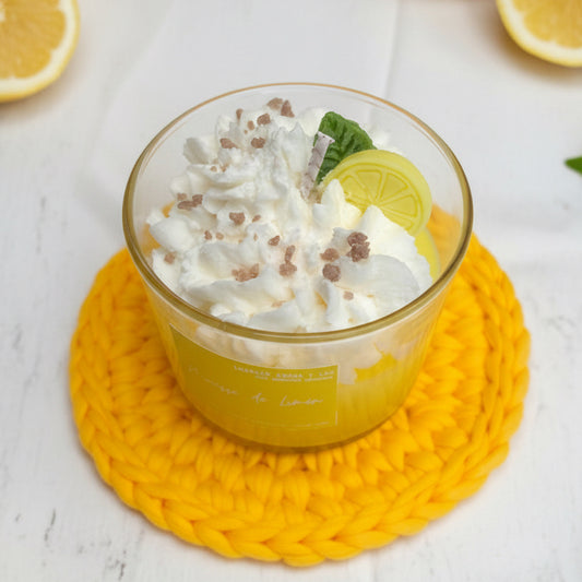 Vela aromática Mousse de limón