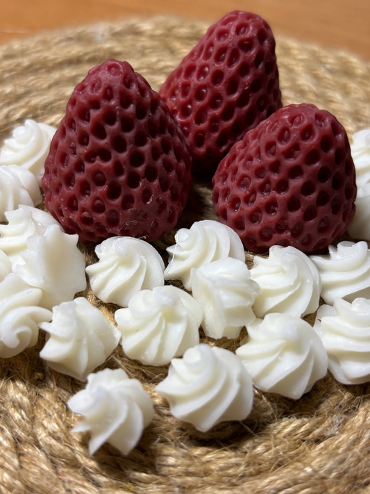 Figuras aromáticas Fresas con Nata