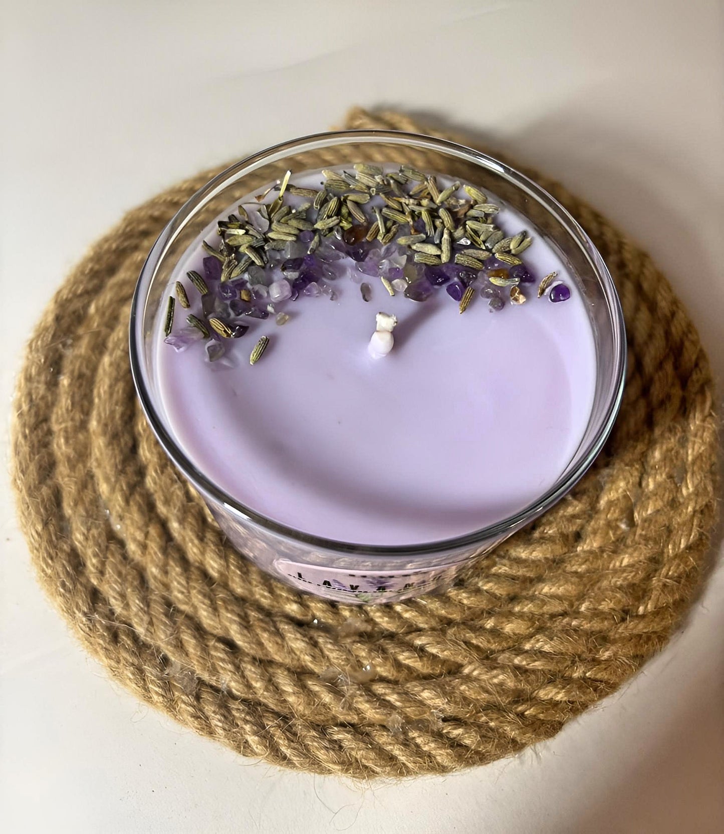 Vela Aromática Lavanda.