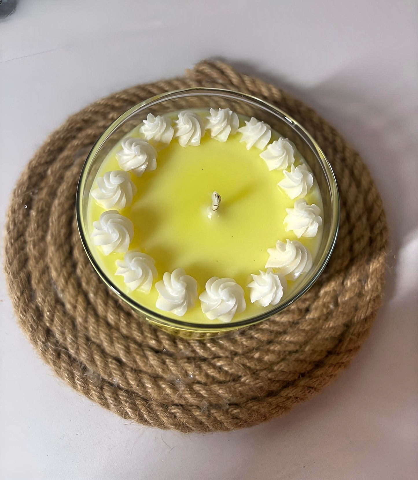 Vela aromática Mousse de limón