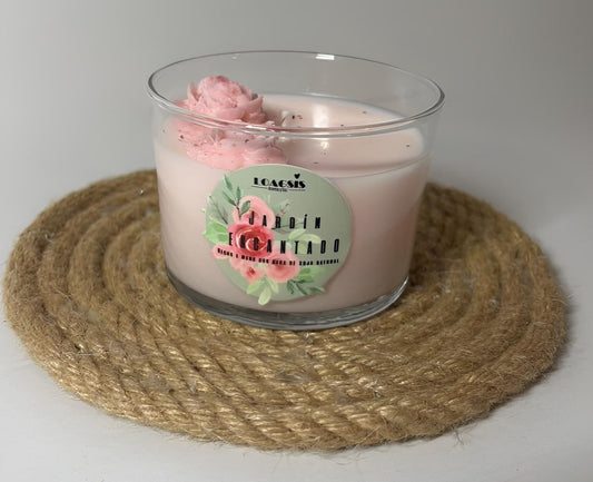 Vela aromática jardín encantado.