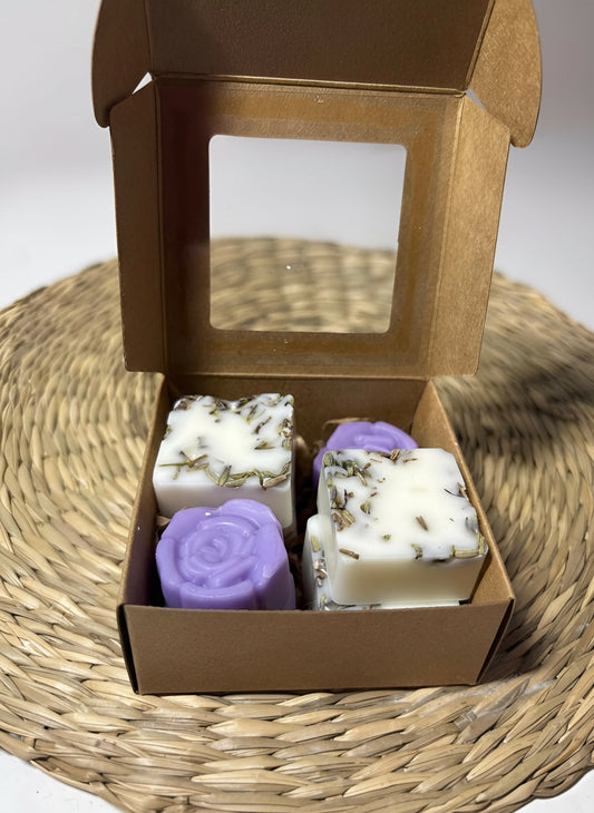 Bombones aromáticos Lavanda. (8 unidades)