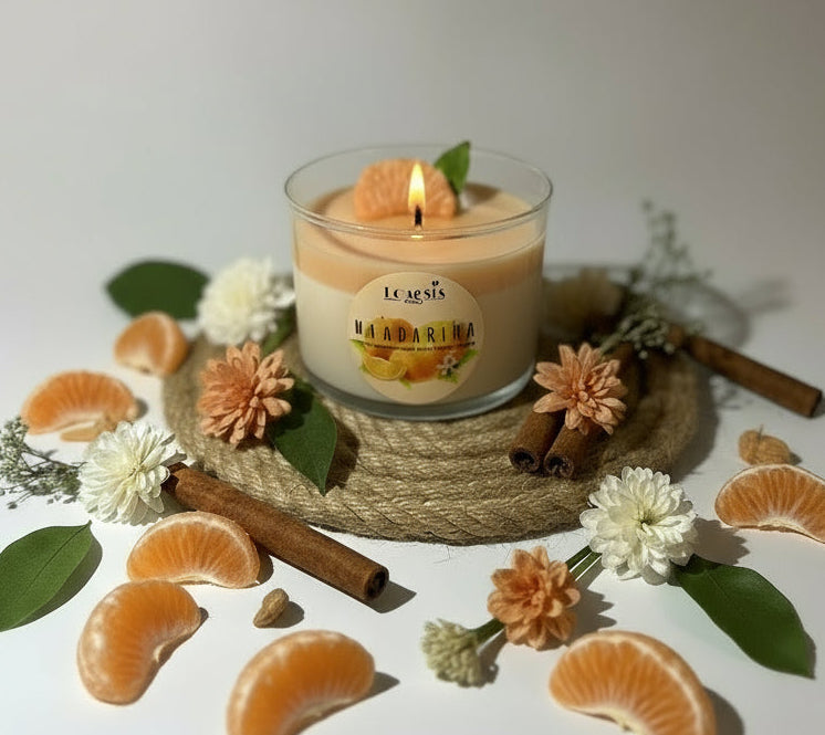 Vela aromática Mandarina