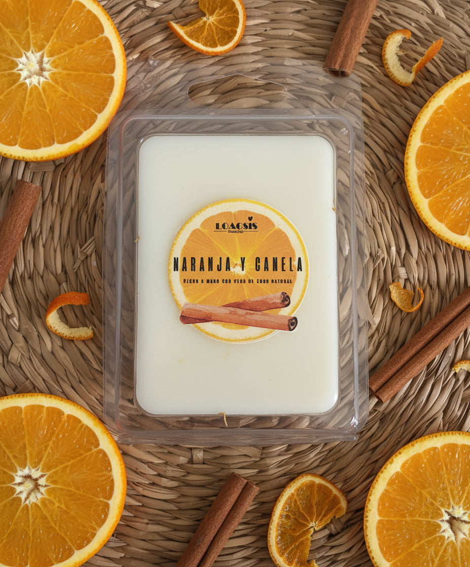 Tableta Naranja y Canela.