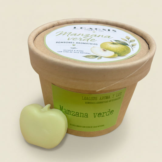 Bombones manzana verde