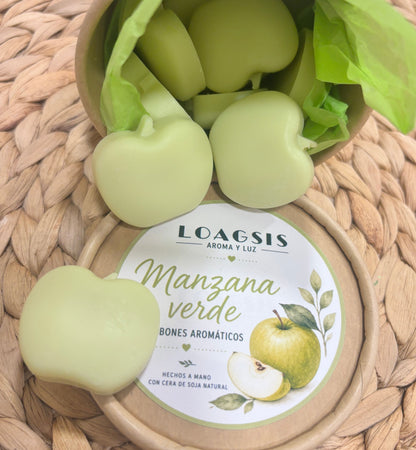 Bombones manzana verde
