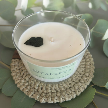 Vela Aromática Eucalipto