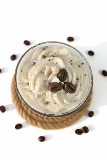 Vela aromática de café