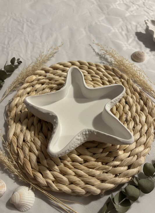 Bandeja forma Estrella de Mar.