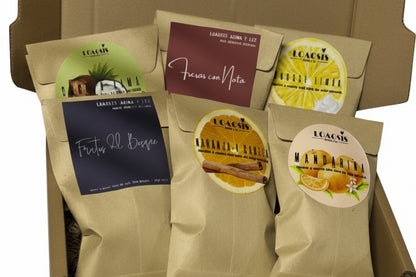 Surtido Bombones aromáticos Frutales.