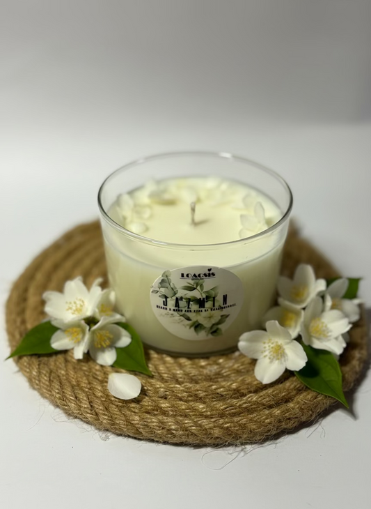 Vela aromática jazmín