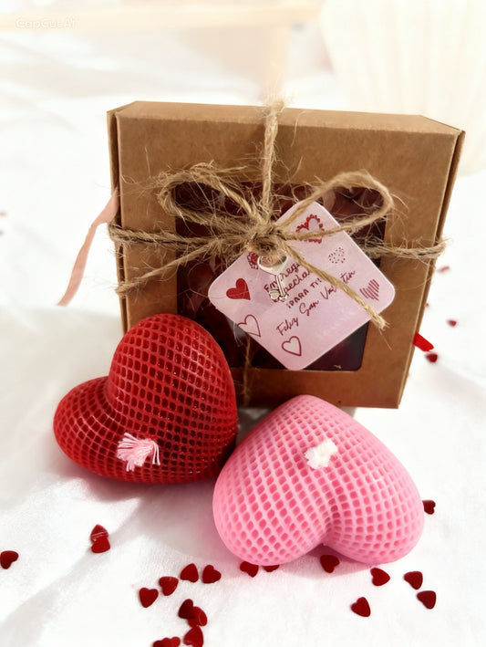 Cajita velitas corazón.