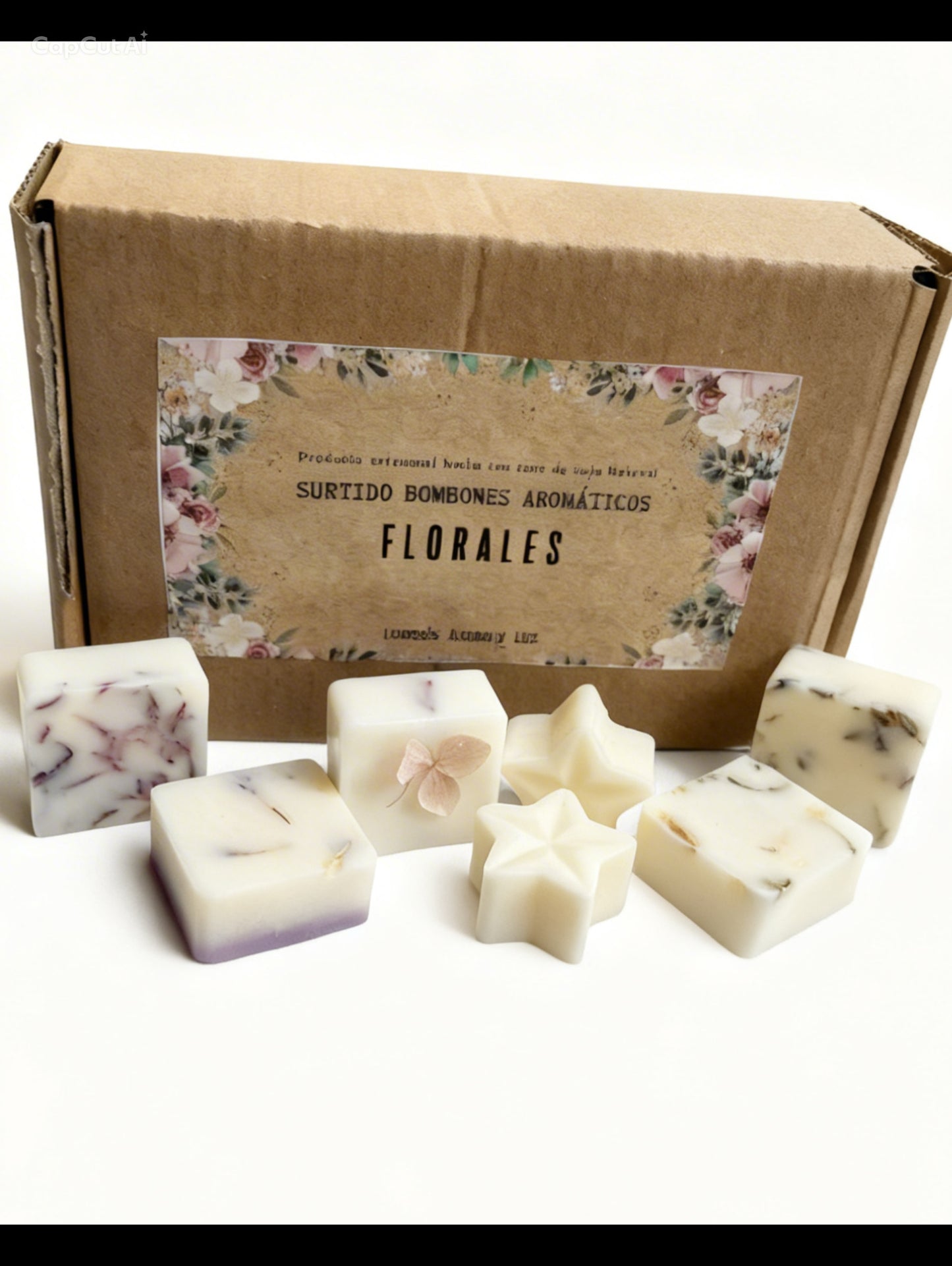 Surtido Bombones aromáticos Florales.