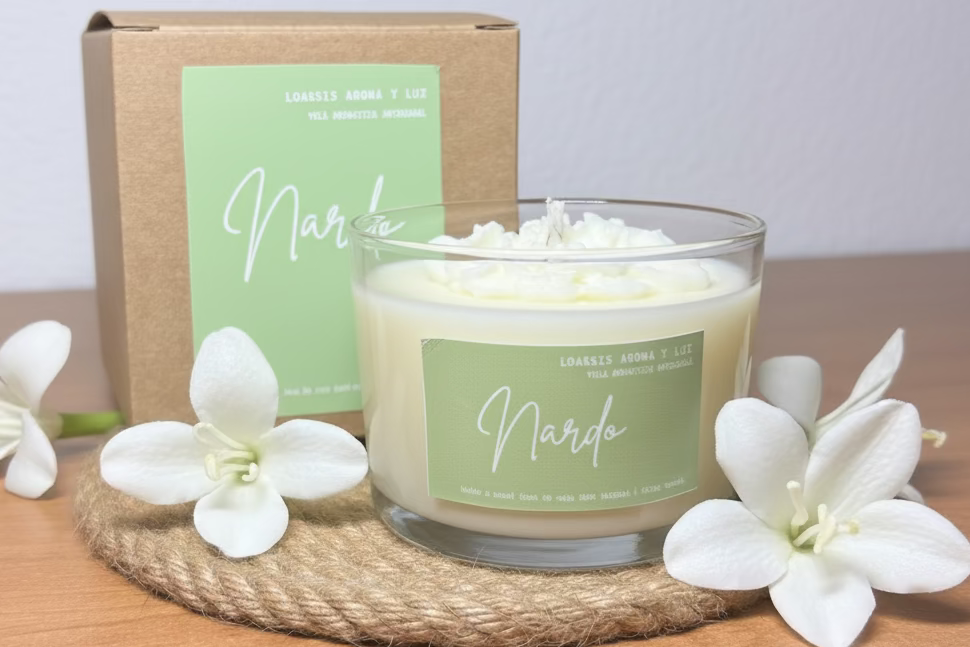 Vela aromática Nardo