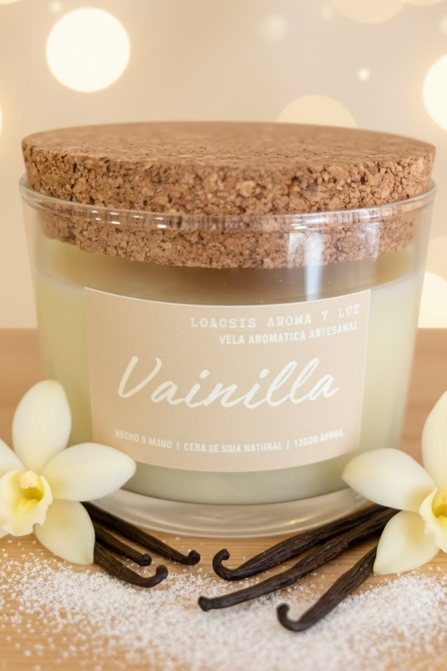 Vela aromática Vainilla.
