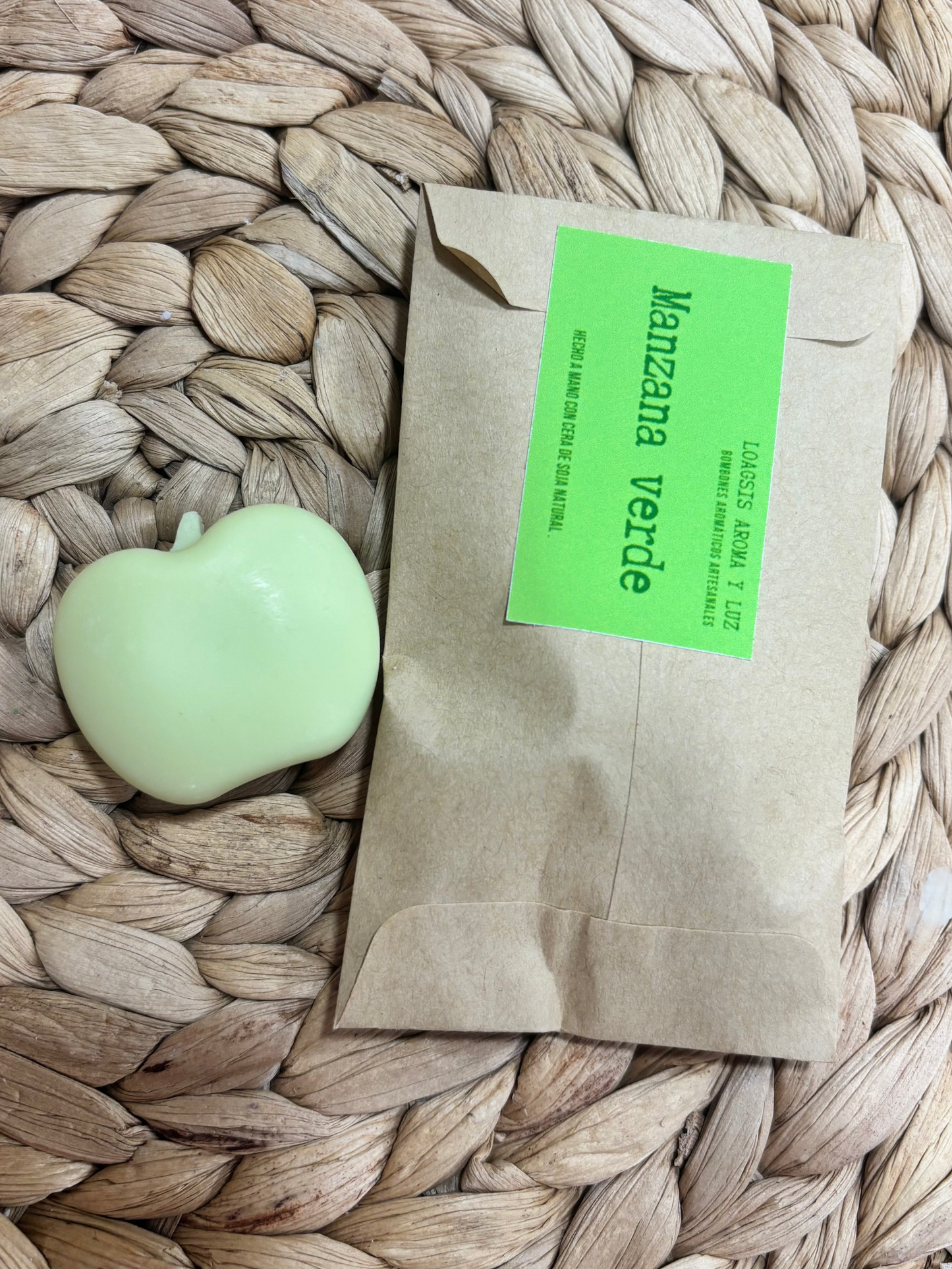 Bombones manzana verde