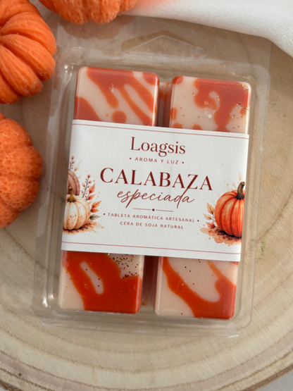 Tableta Aromática calabaza especiada.