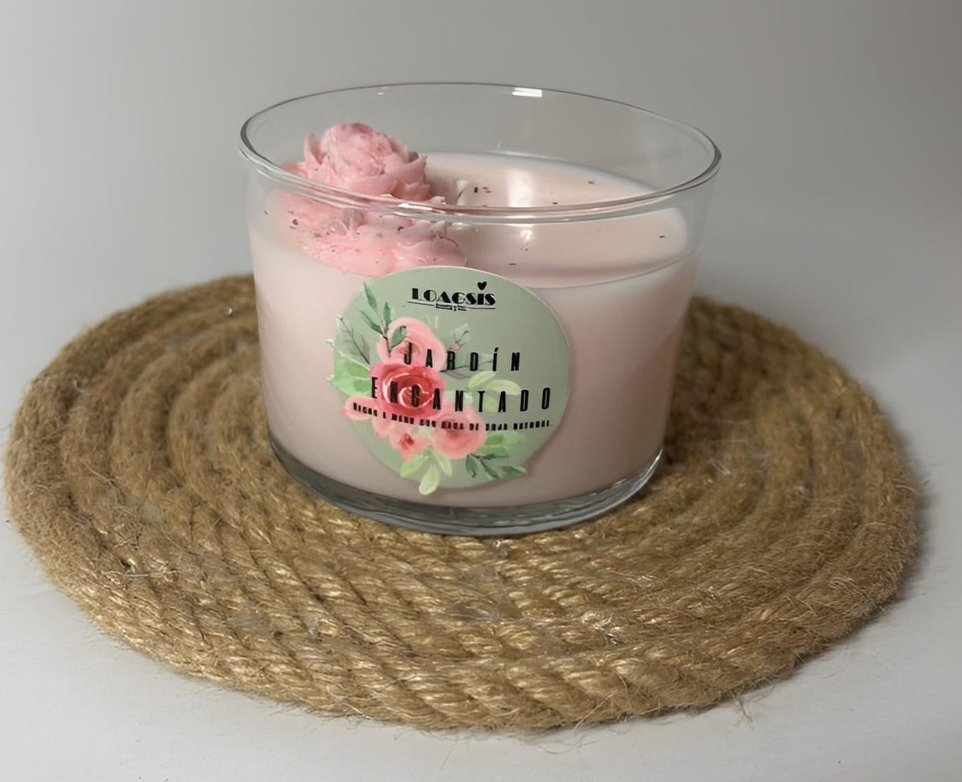 Vela aromática jardín encantado.