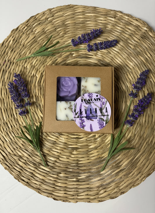 Bombones aromáticos Lavanda. (8 unidades)