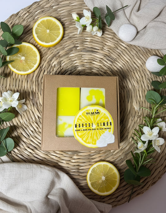 Bombones aromáticos  mousse de limón. (8 unidades)