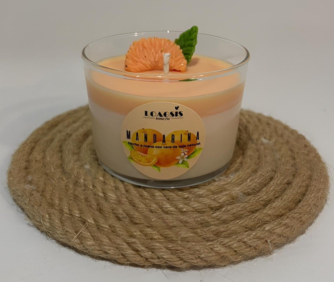 Vela aromática Mandarina