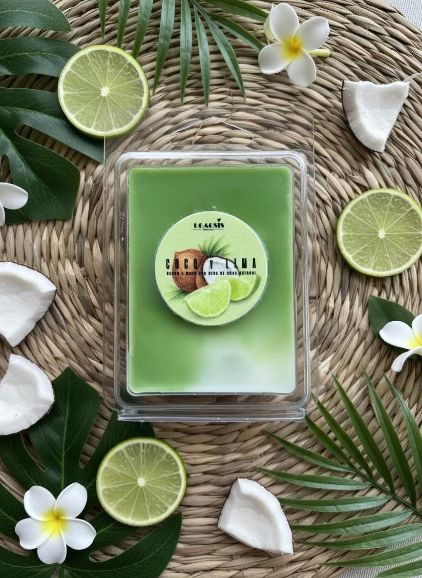 Tabletas aromáticas Coco y Lima