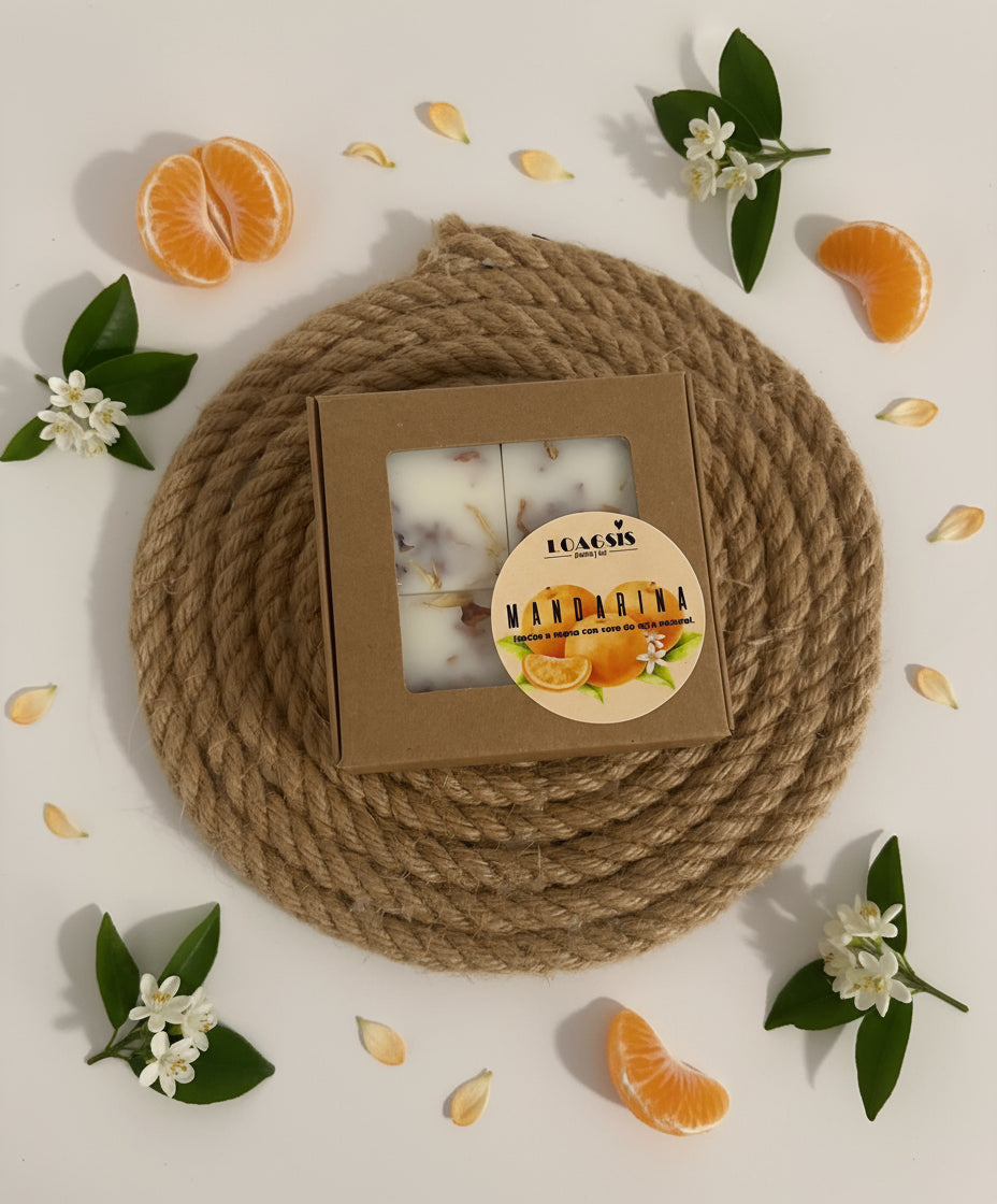 Bombones aromáticos Mandarina.(8 unidades)