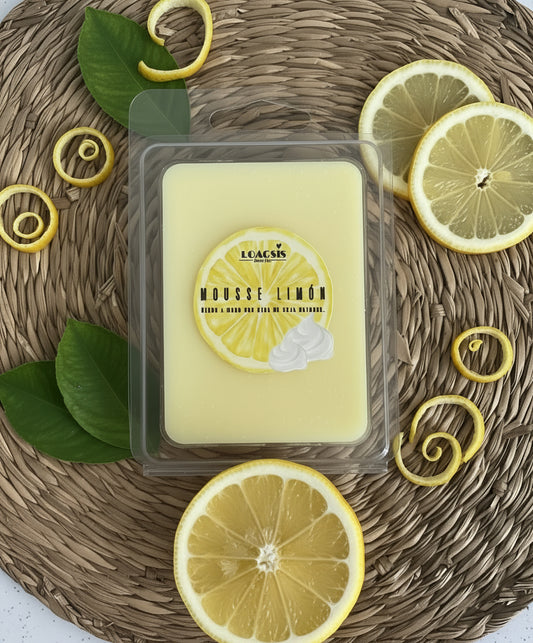 Tableta Mousse de limón.