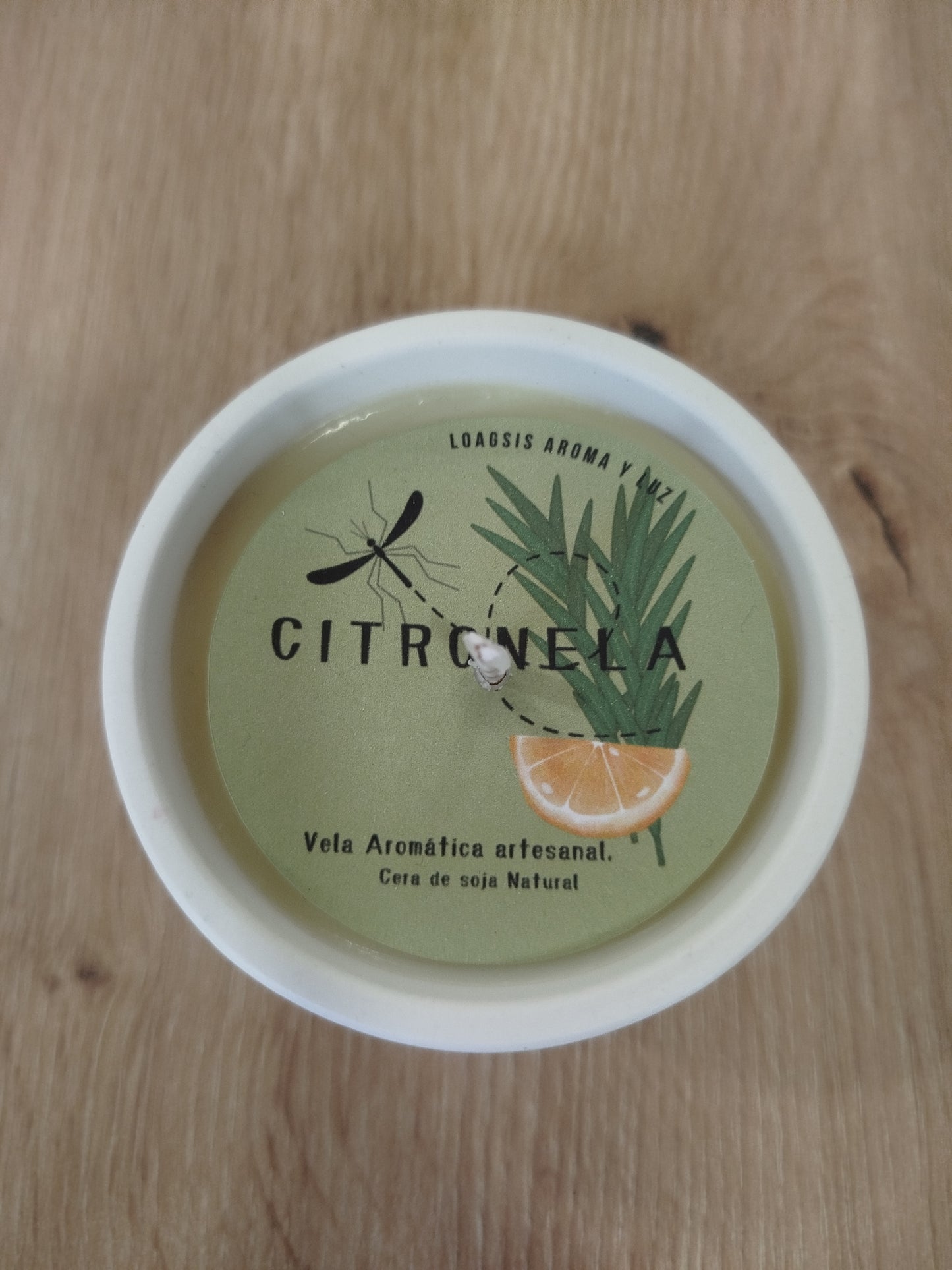 Vela de citronela
