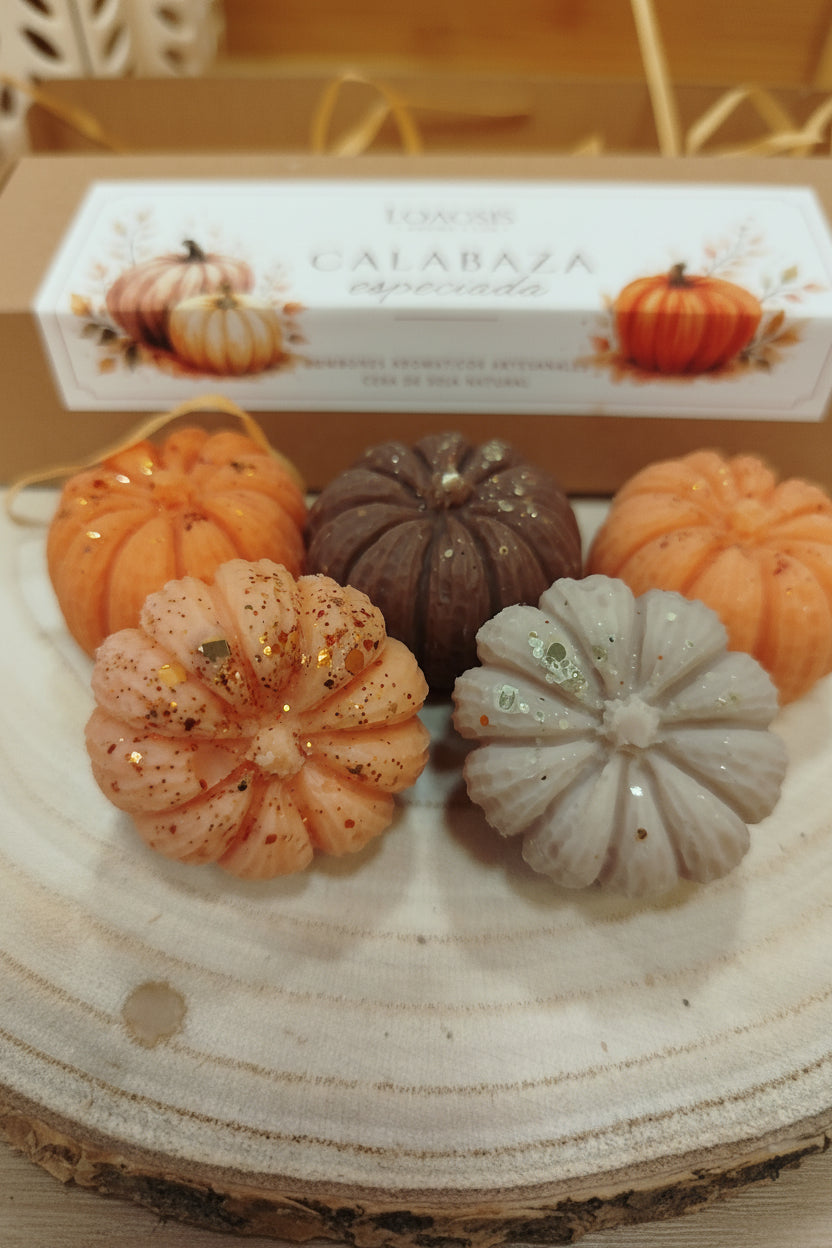 Figuras aromáticas "calabaza especiada"