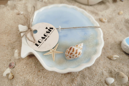 Vela en concha de mar